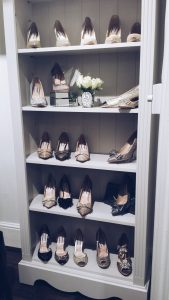 Lucy Choi shoe collection at Connaught Street London store