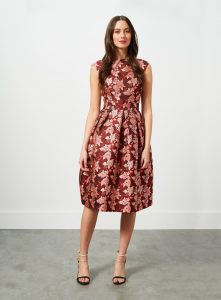 Miss selfridge jacquard dress £65