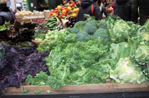 fresh produce at Borough Market