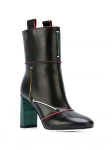 Fendi Piped Trim boots - www.farfetch.com