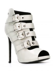 Philipp Plein silverline sandals - www.farfetch.com