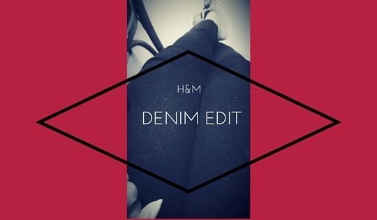 h&m denim edit on work in progress www.majeang.com