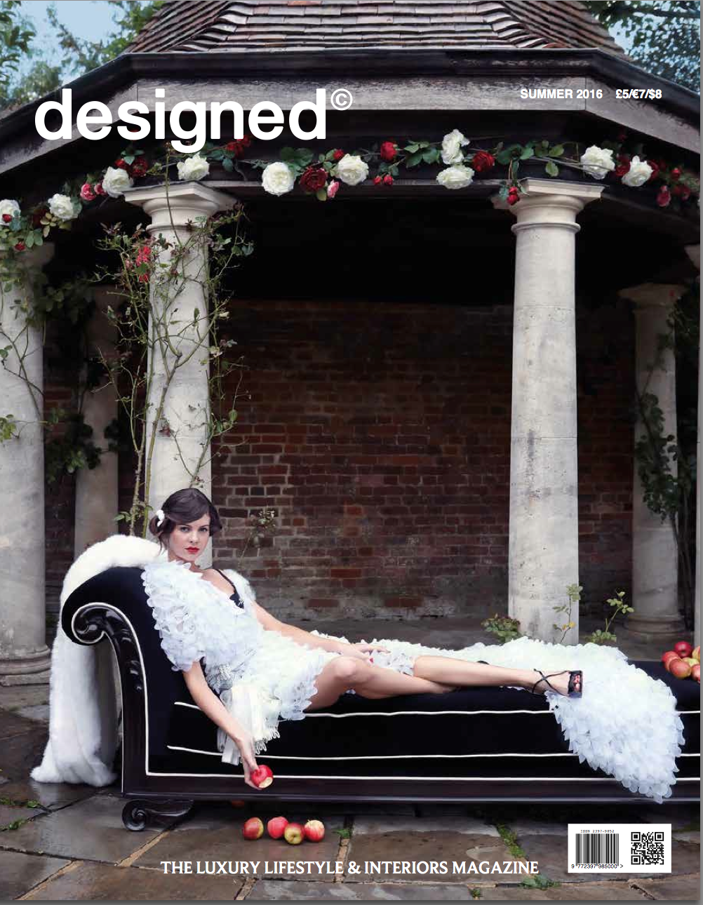 Designed magazine cover
