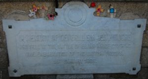 Sir John Moore's tomb in A Coruna Spain on www.majeang.com