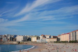 Sea view in A Coruna Spain on www.majeang.com