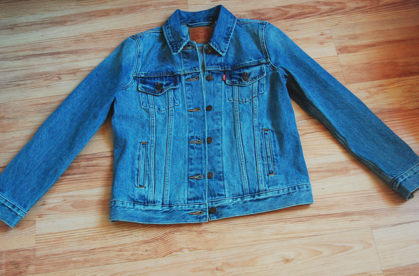 December purchases- levi's boyfriend trucker jacket