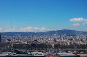 View overlooking Miramar, Barcelona