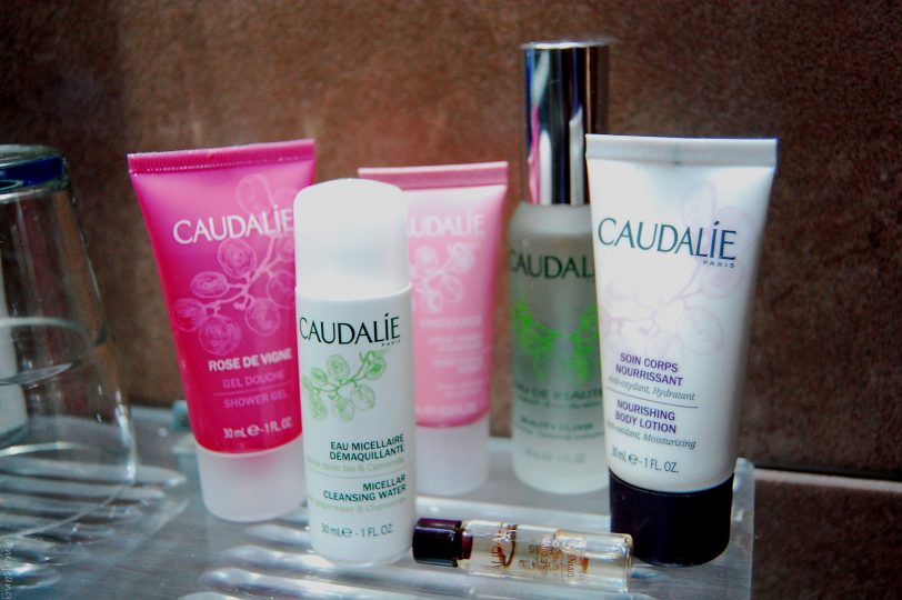 Travelling with caudalie- caudlie products