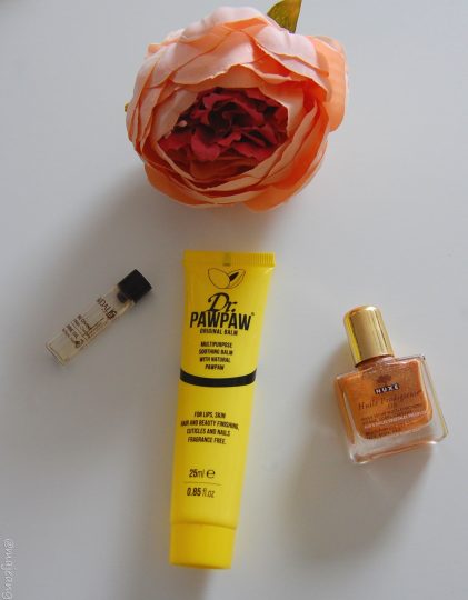 7 beauty hacks- nuxe oil, caudalie oil and paw paw