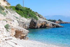 picture postcards from zante- caves