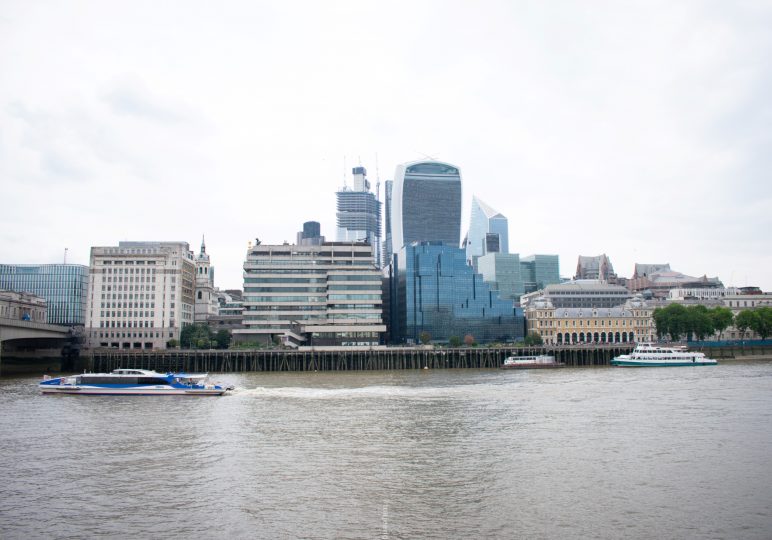 exploring london bridge challenge- riverside view