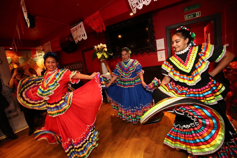 The Mestizo Mexican market- dancers