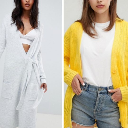 what I want to wear for autumn 2018- Asos cardigans