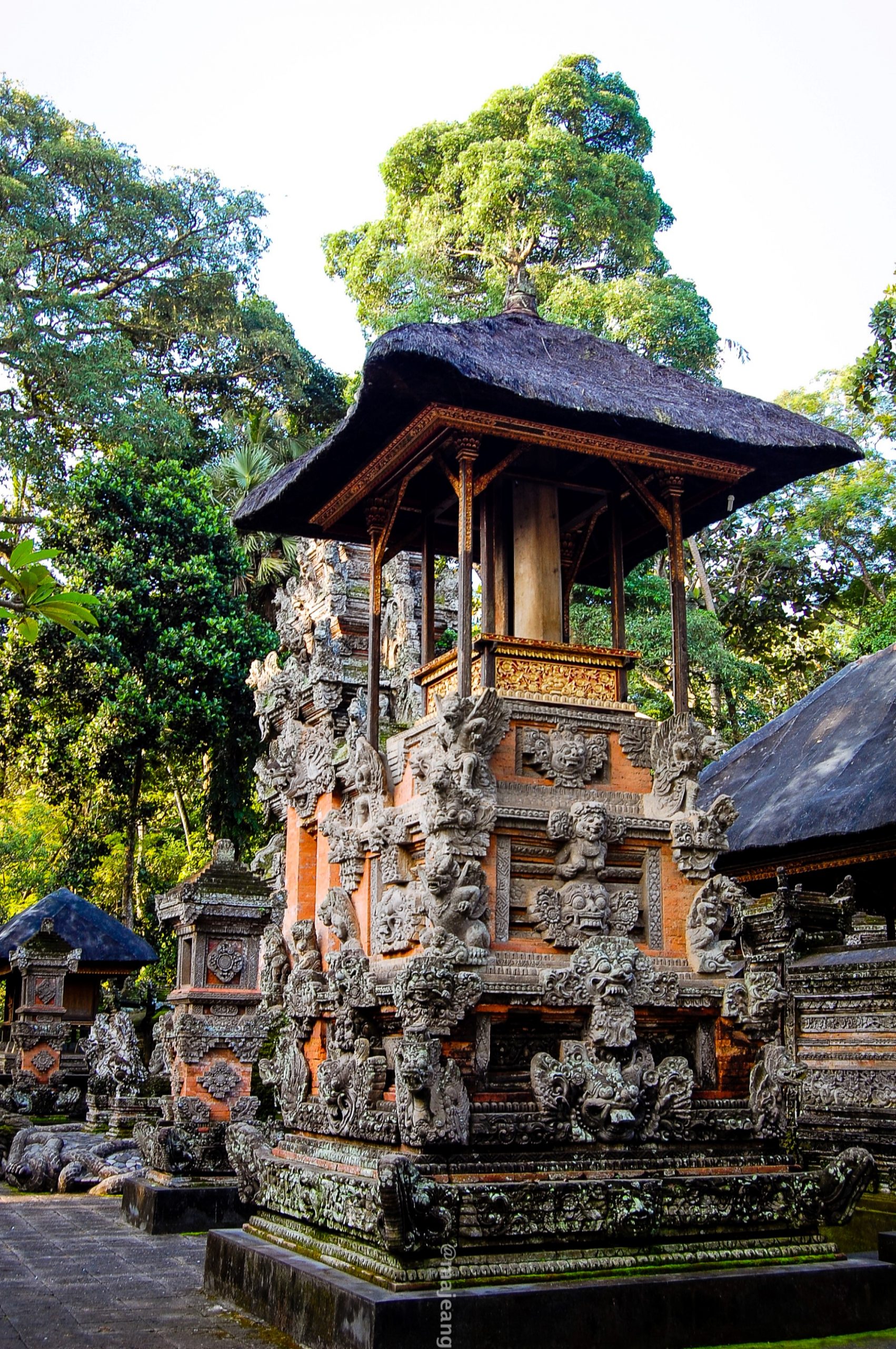 My best ever holiday- temple in Monkey Forest Bali