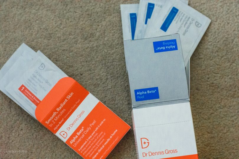 Reviewing 3 Dr Dennis Gross products - Alpha Beta peels, universal and gentle
