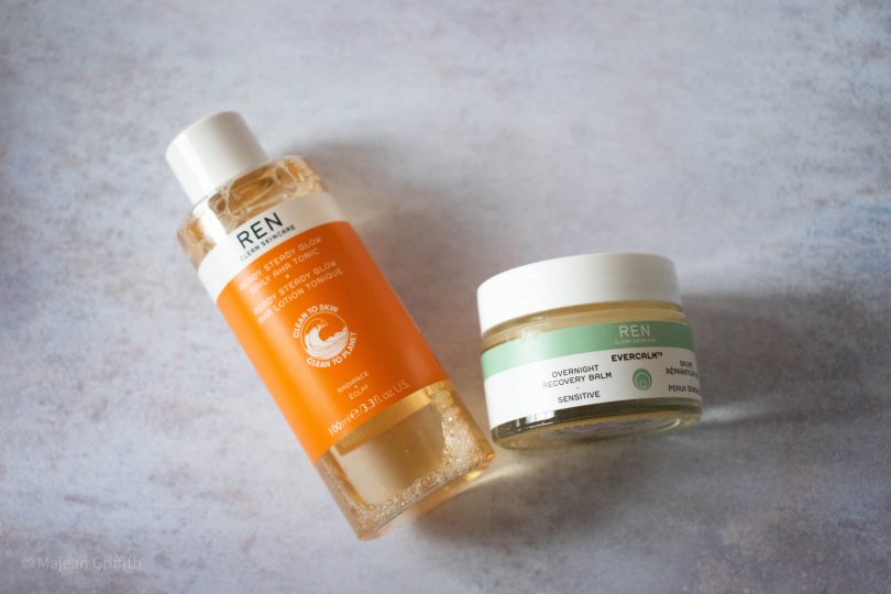 My current skincare nighttime routine with Ren - Overnight recovery balm