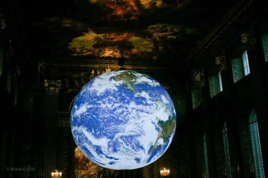 visiting gaia at the painted hall