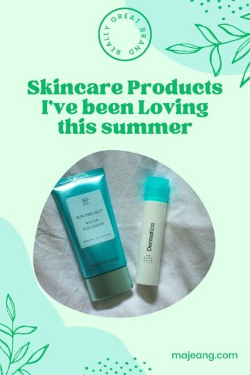 Products I've been loving this summer - majeang.com